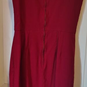 Elegant Red Women's Dress